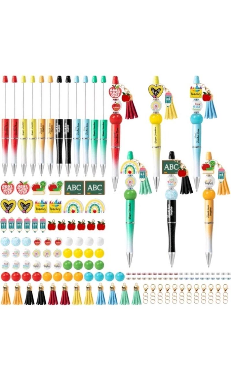 12 Set DIY Ballpoint Pen Beaded